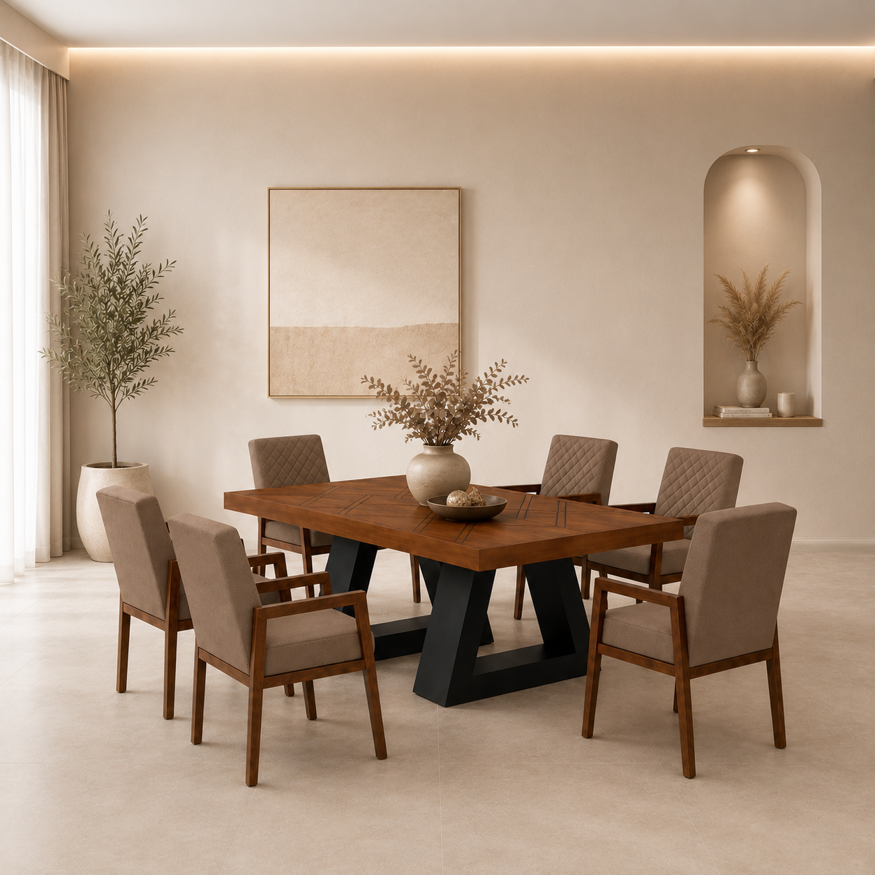 Antecomedor de 6 Suecia